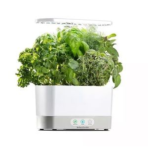 AeroGarden Harvest Indoor Garden with Gourmet Herb Seed Pod Kit color: Black NWT